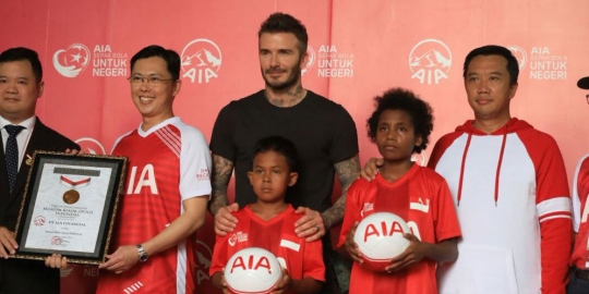 Beckham soroti lambatnya perkembangan sepakbola Indonesia