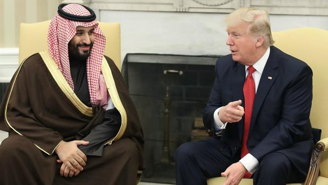 trump dan muhammad bin salman