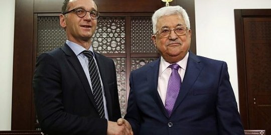 Menlu Jerman bertemu dengan Presiden Palestina di Ramallah