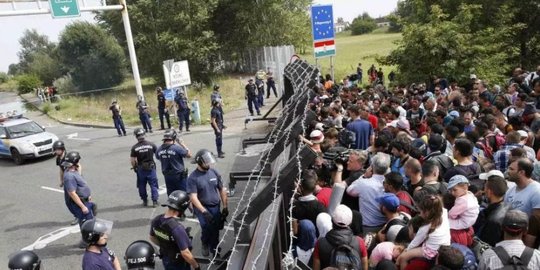 PBB mengutuk sikap keras Hungaria terhadap pengungsi