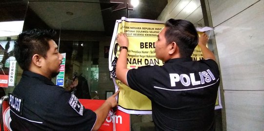 Penyidik Polda Sulsel sita 4 aset PT Abu Tours di Makassar