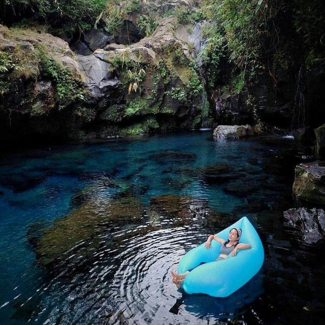 Telaga Sunyi Danau Biru Tempat Bertapa Yang Jadi Wisata