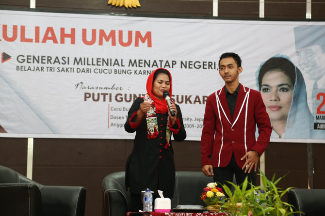 puti guntur bertemu ainur rofiq wandra restusian