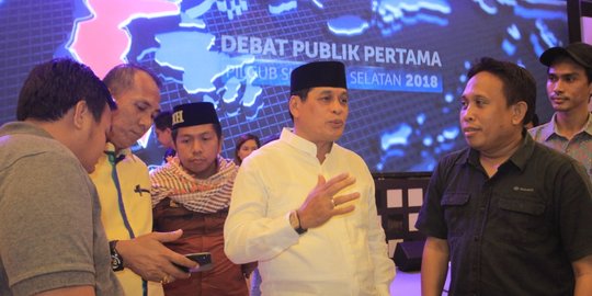 Nurdin Halid ingin tampil apa adanya di debat kandidat