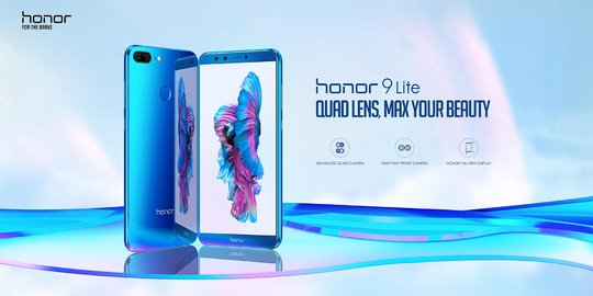 Honor 9 Lite, smartphone murah dengan spesifikasi jempolan