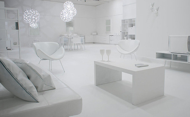 obliteration room karya yayoi kusama di auckland art gallery