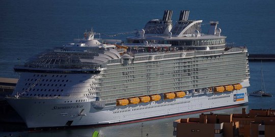 Intip kemewahan Symphony of the Seas, kapal pesiar terbesar sejagat