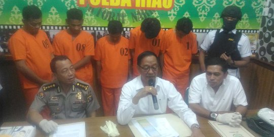 Polda Riau gagalkan penyelundupan narkoba Rp 12 M dari China via Malaysia