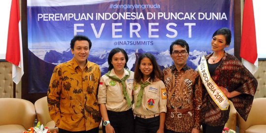 Wakili Jokowi, Stafsus lepas rangkaian terakhir 2 wanita gapai Seven Summits dunia