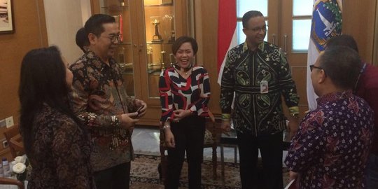 Bertemu pimpinan Grup EMTEK, Anies minta diperbanyak program sarat pesan sosial