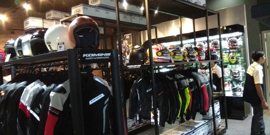 Prime Gears Bintaro tawarkan apparel dan aksesoris bikers merek premium