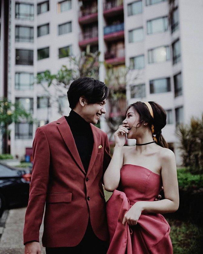 fashion couple vanesha prescilla dan adipati dolken