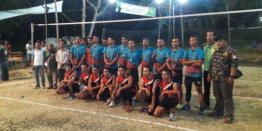 Relawan Gusti Bojonegoro gelar ajang Sedulur Volley