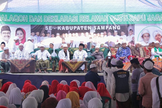 gus ipul hadiri deklarasi relawan gusti di sampang