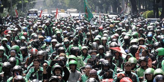 Ini alasan pemerintah belum tetapkan ojek online jadi transportasi umum