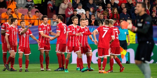 Hasil Pertandingan Sevilla Vs Bayern Munchen Skor 1 2 Merdeka Com