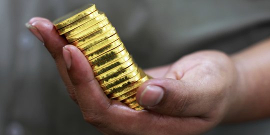 Turun Rp 3.000, harga emas Antam dibanderol Rp 651.000 per gram