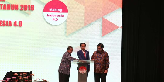 Jokowi resmi luncurkan Roadmap Revolusi Industri 4.0