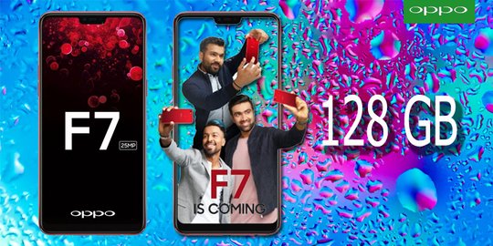 OPPO bawa F7 128GB ke Indonesia?
