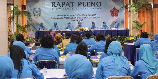 BKOW Jatim dorong tingkatkan partisipasi pemilih wanita yang masih rendah