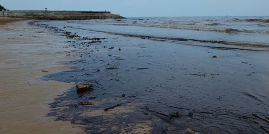 Pertamina masih hitung kerugian akibat tumpahan minyak di Teluk Balikpapan