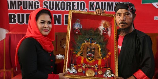 Puti Guntur dapat mandat dari tokoh Reog Ponorogo