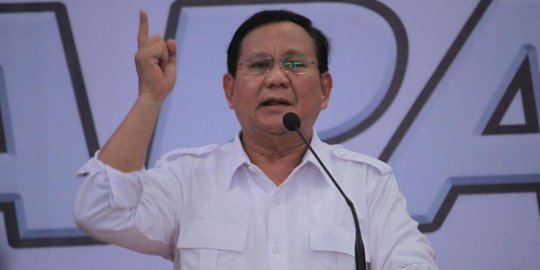 Cawapres Prabowo ada 3 kandidat, semua tokoh nasional & orang penting