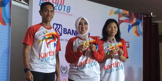 Peringati Hari Kartini, Yayasan Kemala Bhayangkari gelar 'Kartini Run 2018'