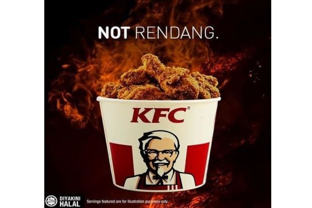 kfc malaysia manfaatkan momen rendang crispy buat beriklan