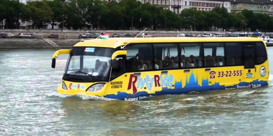 Perum Damri berencana hadirkan bus bisa berjalan di atas air