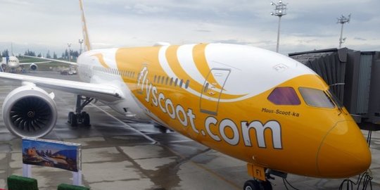 2 Jet tempur kawal Pesawat Scoot setelah adanya ancaman bom