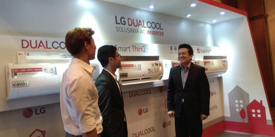 LG pasarkan AC dual cool demi kuasai pasar AC inverter Indonesia