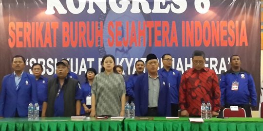 Hadir kongres buruh, Puan Maharani didukung jadi calon wakil presiden