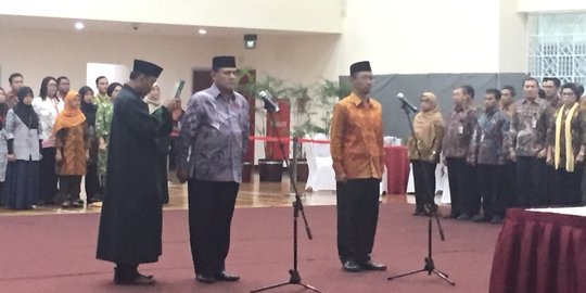 Gantikan Komjen Heru, Brigjen Firli resmi jabat Deputi Penindakan KPK