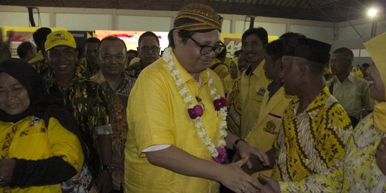 Airlangga targetkan Golkar menang di Jawa Tengah