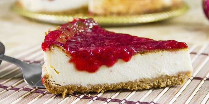 Resep No-bake Cheesecake Stroberi Enak tanpa Oven, tanpa Dikukus