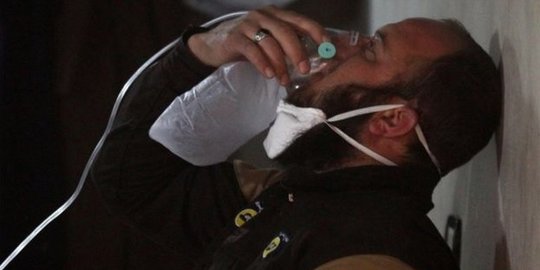 70 Tewas di Suriah diduga akibat serangan gas