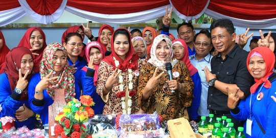 Kampanye di Blitar, Puti Guntur gaet suara perempuan