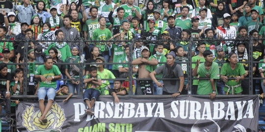 Persebaya tersungkur di kandang, begini reaksi Bonek