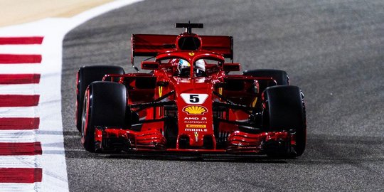 F1 Bahrain sajikan drama, Vettel pimpin klasemen setelah menang back-to-back