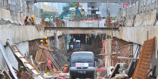 Underpass Matraman diujicoba 10 April