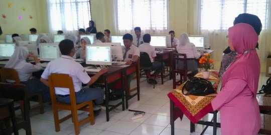 135.917 Siswa di Sumut ikuti UNBK, 10.908 masih pakai pensil