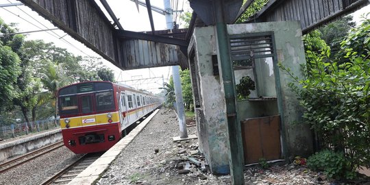Terbengkalai, beginilah kondisi terkini Stasiun Mampang