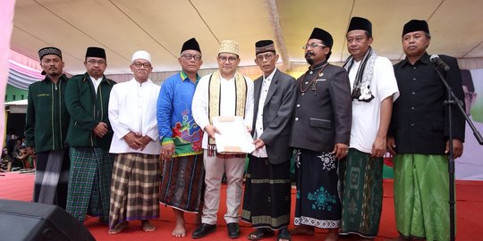 Kiai dan ulama di Lampung dukung Cak Imin jadi Cawapres