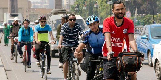 Pemuda Mesir kayuh sepeda ke Rusia demi dukung timnas di Piala Dunia