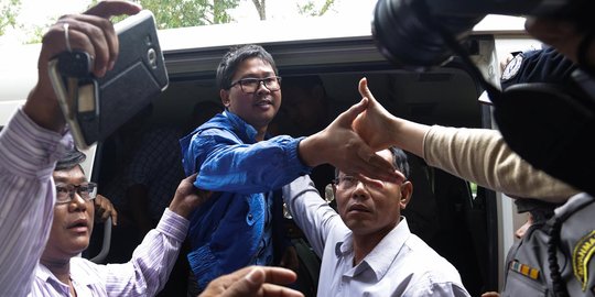 Pengadilan Myanmar tolak tutup kasus 2 wartawan Reuters walau bukti tak cukup