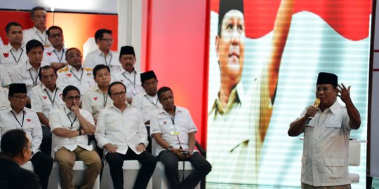 Ini tanggapan Istana dengar Prabowo siap maju capres 2019