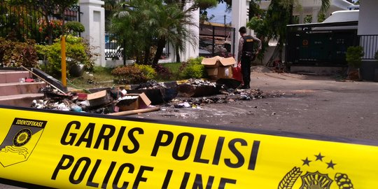 Polisi temukan detonator di lokasi ledakan kantor Kejari Makassar