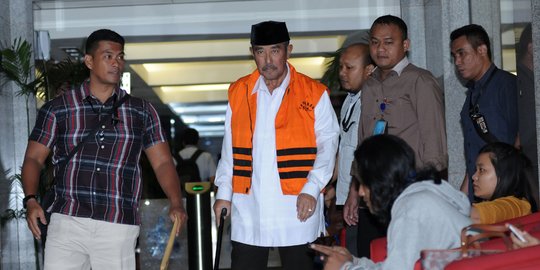 KPK resmi tahan Bupati Bandung Barat