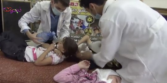 Fakta di balik video rekayasa serangan senjata kimia terhadap anak-anak di Suriah